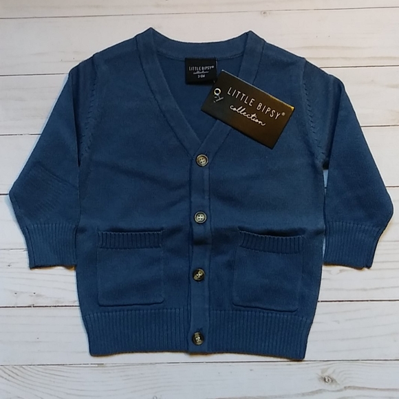 3-6month Little Bipsy cardigan sweater - Picture 1 of 3